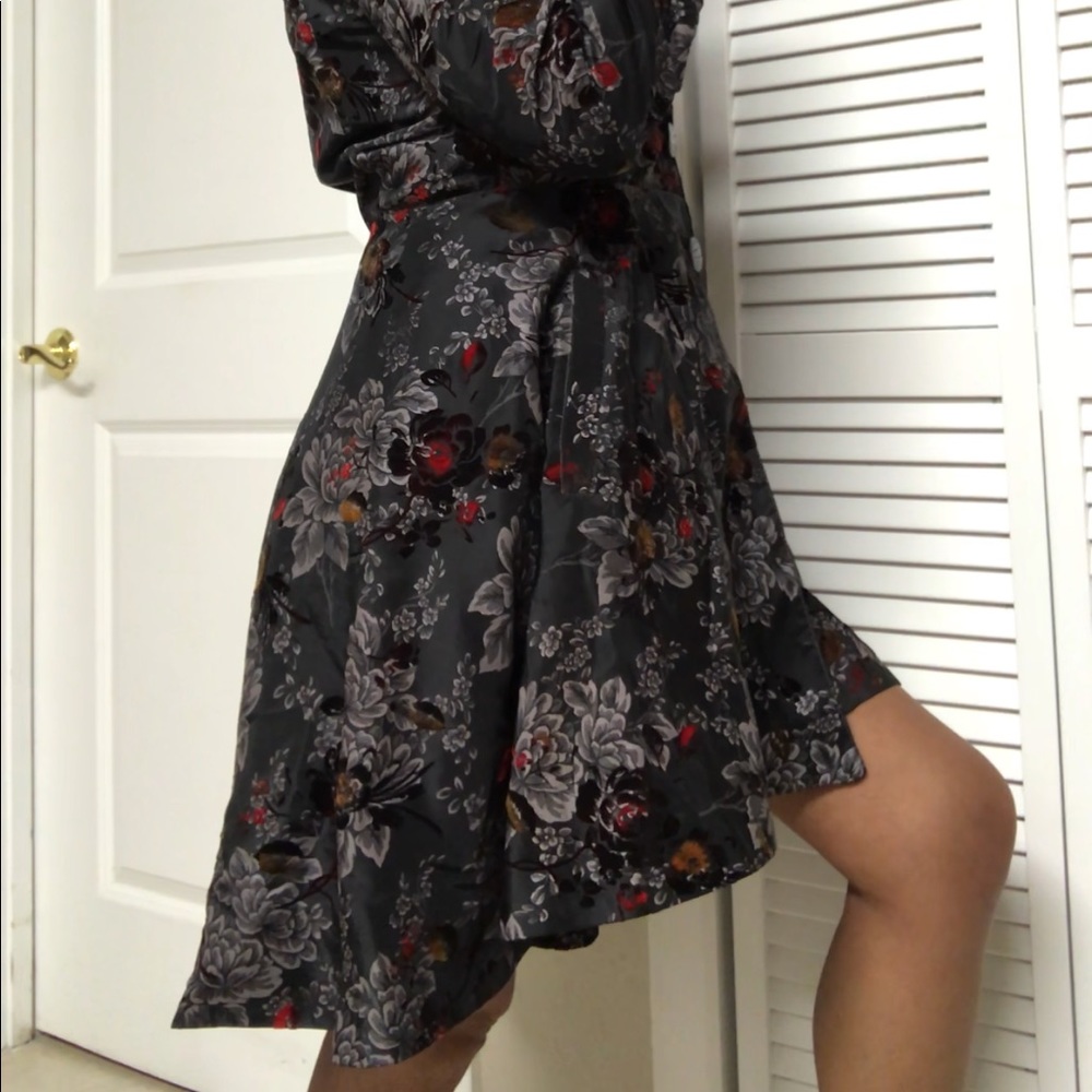 Emini Collection Skirted CoatHigh-low skirted coat